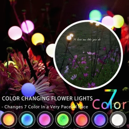 LAST DAY 49% OFF🔥Solar Powered Firefly Light